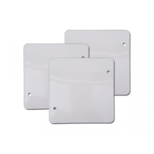 TAPA CIEGA CUADRADA A TORNILLO 10X10CM (100)