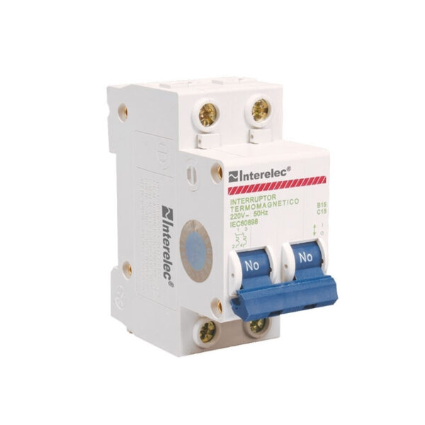 Llave Termica 2x10 A Interelec 4KA (6)