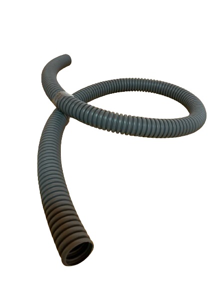 CHICOTE CAÑO CORRUGADO 1° GRIS X 1 MTS (8)