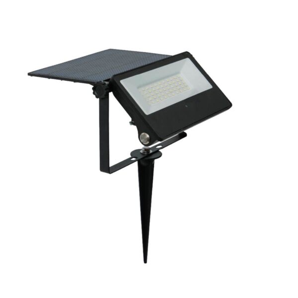 REFLECTOR SOLAR 30W FRIA C/ESTACA (LIQUIDACION) (5)