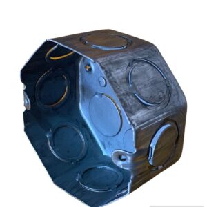 CAJA OCTOGONAL DE CHAPA (LIQUIDACION) (100)