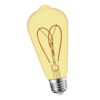 *LAMPARA FILAMENTO LED SOFT ST-64 4W GOLDEN (10) (403800)