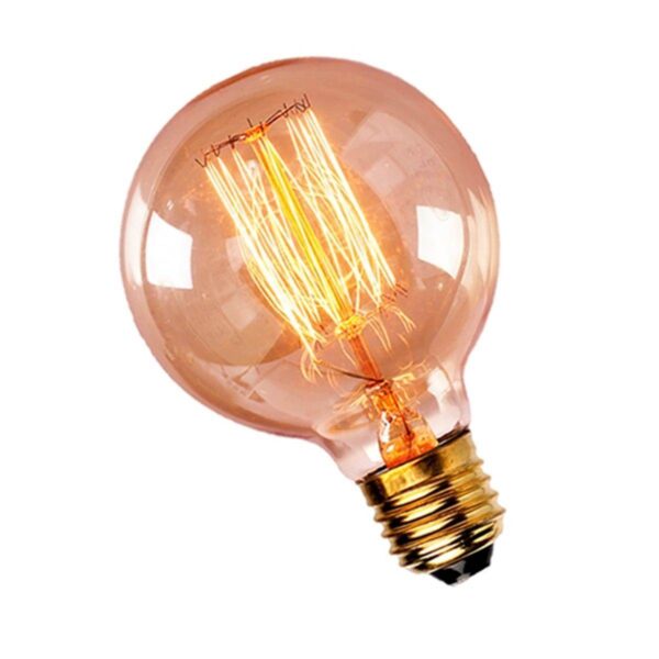 LAMPARA INCANDESCENTES GLOBO G125 25W DIMER/ E27 GOLD (10) (