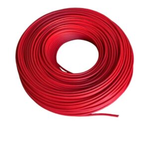 CABLE 1X10MM X MTS ROJO