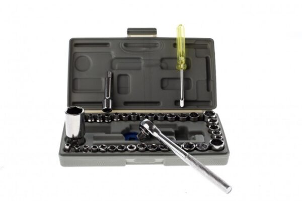 AIWA40-2__34635_std LLAVE TUBO DE 40 PIEZAS CON VALIJA