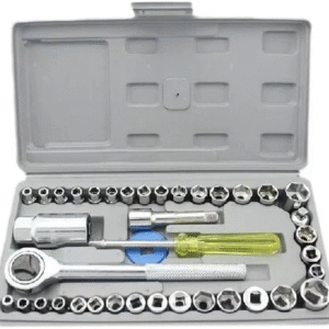 LLAVE TUBO DE 40 PIEZAS CON VALIJA