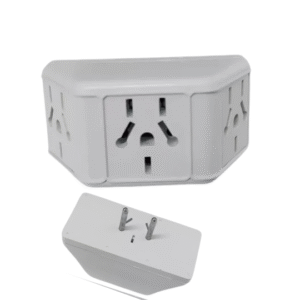 Diseño sin título (3) ADAPTADOR PIRAMIDE 3 TOMA (2P REDONDA) (100)