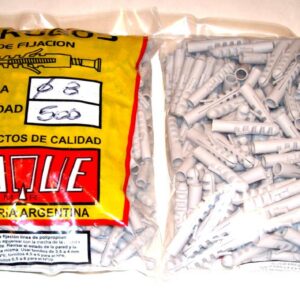 TARUGOS de POLIPROPILENO” C/Tope N°6 x 1000 Unidades