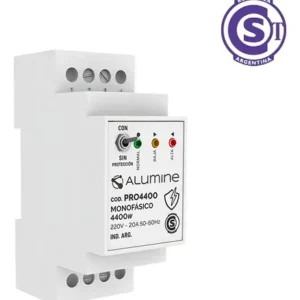 PROTECTOR P/RIEL DIN 4400W 220V MONOFASICO