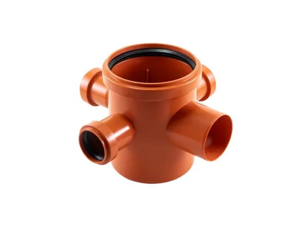 PILETA3 PILETA DE PATIO CON SIFÓN DESMONTABLE (3 ENTRADAS) Ø 40x63 JUNTA ELÁSTICA