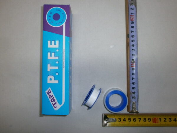 TEFLON 15 MTS X 12MM (1/2)