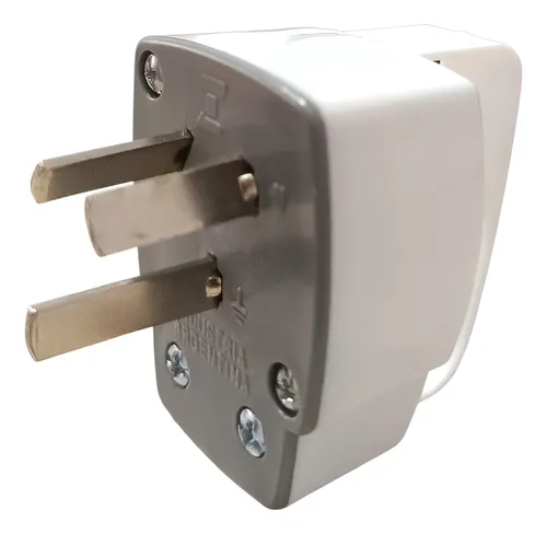 FICHA MACHO C/MANIJA 10A ESPIGA PLANA (100)