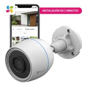 CAMARA EXTERIOR WIFI EXTERIOR 1080P (VISION NOCTURNA A COLOR)