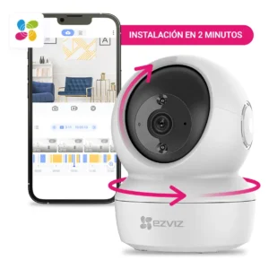 CAMARA DE SEGURIDAD WIFI INTERIOR 1080P (LUZ NOCTURNA B/N)