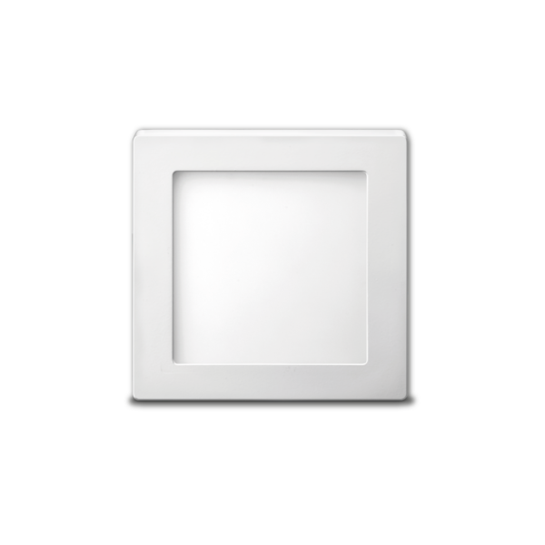 PLAFON LED CUADRADO POLIPROPILENO 18W 6000 K (30)