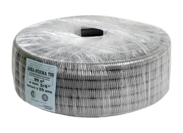 CORRUGADO GRIS NORMA 750 1 1/4 X 25 METROS