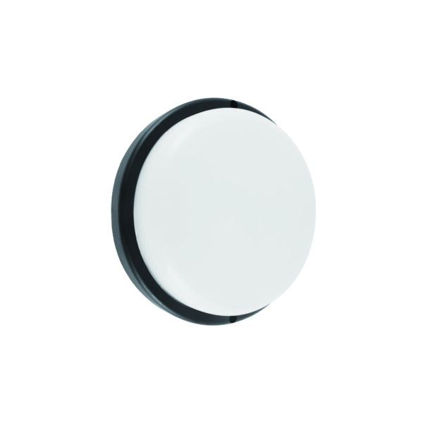 TORTUGA LED REDONDA NEGRA 12W CALIDA TREFI (40)