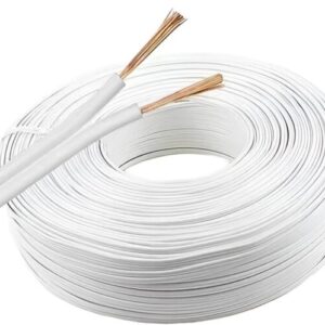 CABLE BIPOLAR BLANCO 2X1MM X METRO (100)