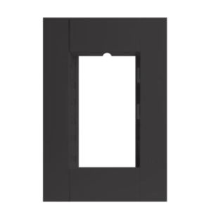 TAPA BASTIDOR NEGRO L/RECTA CIOCCA PLAS (100*)