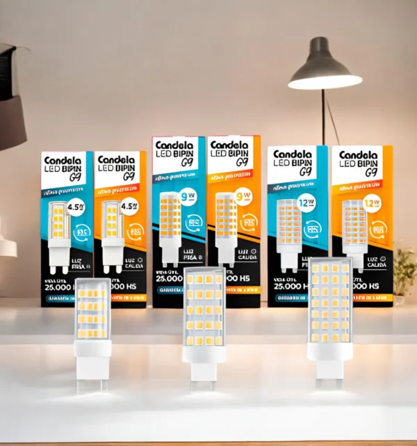 LAMPARA LED G9 9W CC FRÍA (100)