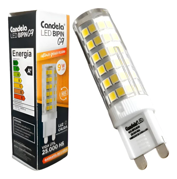 LAMPARA LED G9 12W CC CALIDA (100)