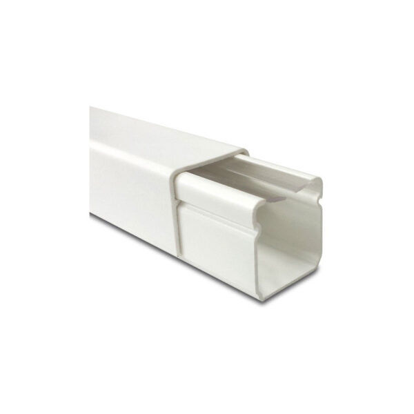 E3310001_001-1.jpg CABLE CANAL X 2 MTS P.V.C 20X10MM C/ADHESIVO BLANCO (50)